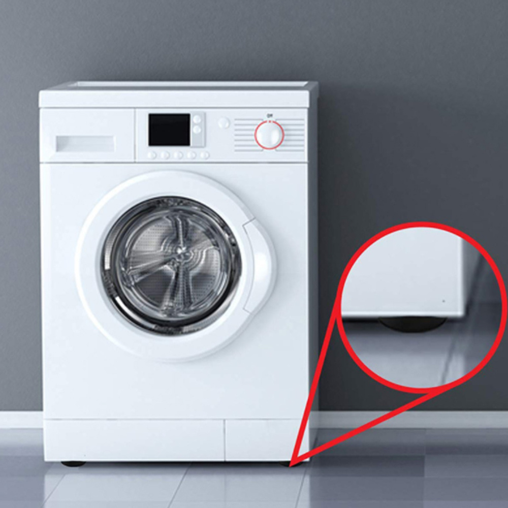 Repose-pied Anti-Vibration Anti-dérapant pour Machine à laver
