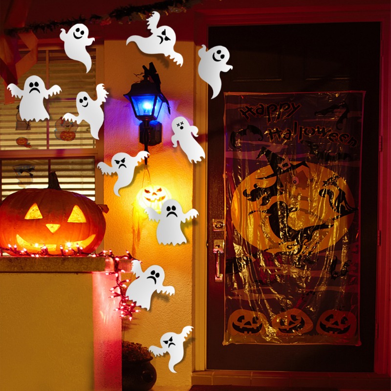 Diy Bat Stickers, 3d Decorative Scary Bats Wall Stickers For