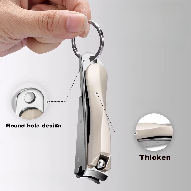 Anti-splash Nail Clippers Stainless Steel Nail Clipper S9195 - Temu