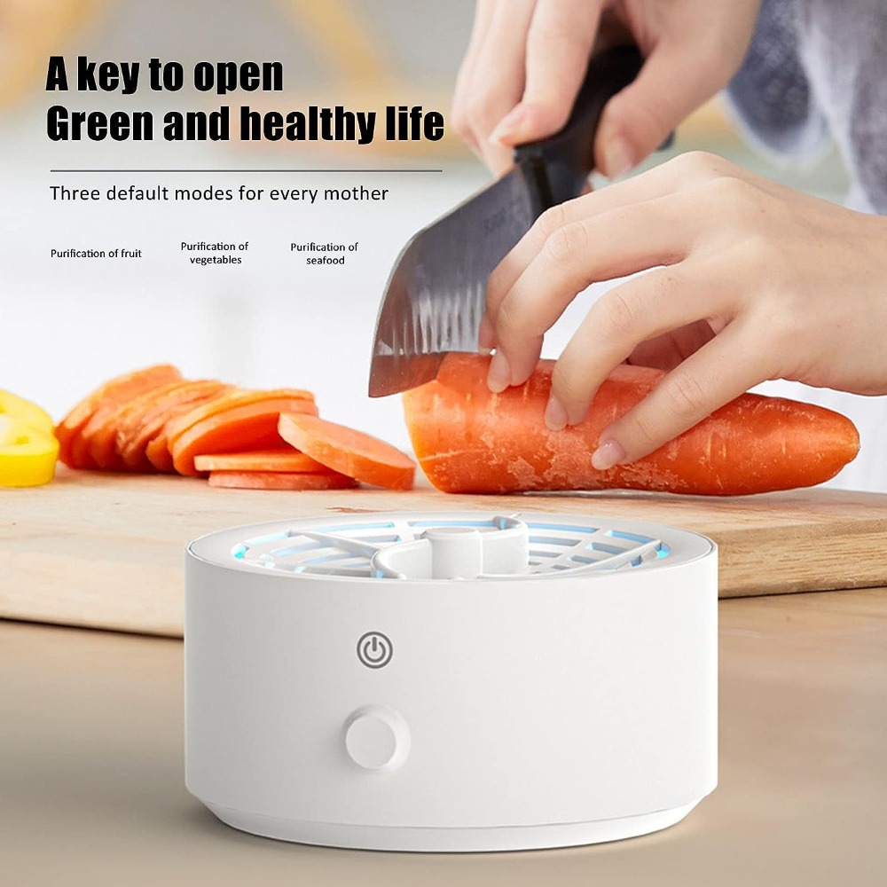 Fruit and Vegetable Cleaner Washing Machine with 3 Modes of Cleaning,IPX7  Waterproof Portable USB Charging Food Purify Fruit Vegetable Washer for  Kitchen Cleaner 
