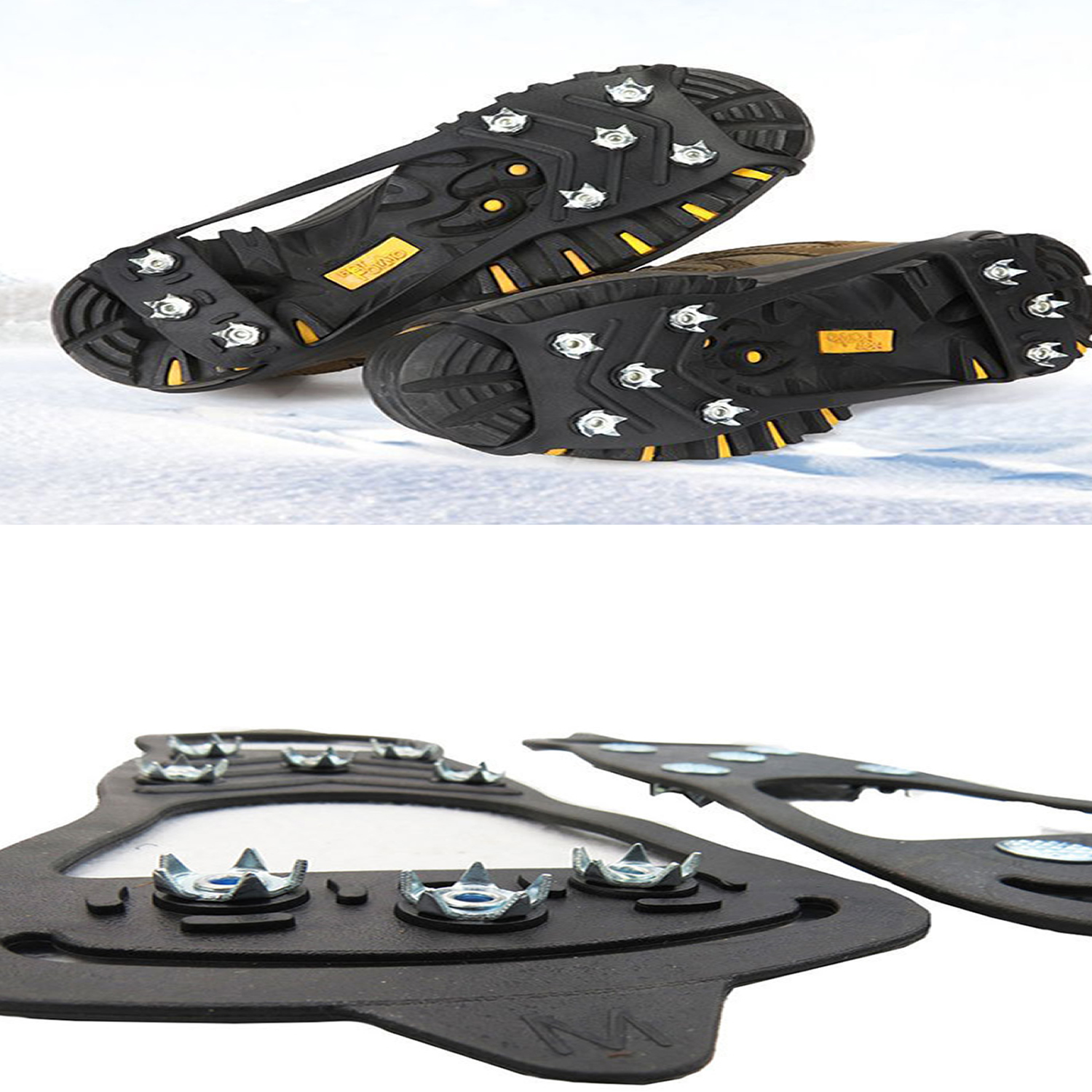 8 tooth Cleats Spikes Crampons Shoes Anti slip Covers Winter - Temu
