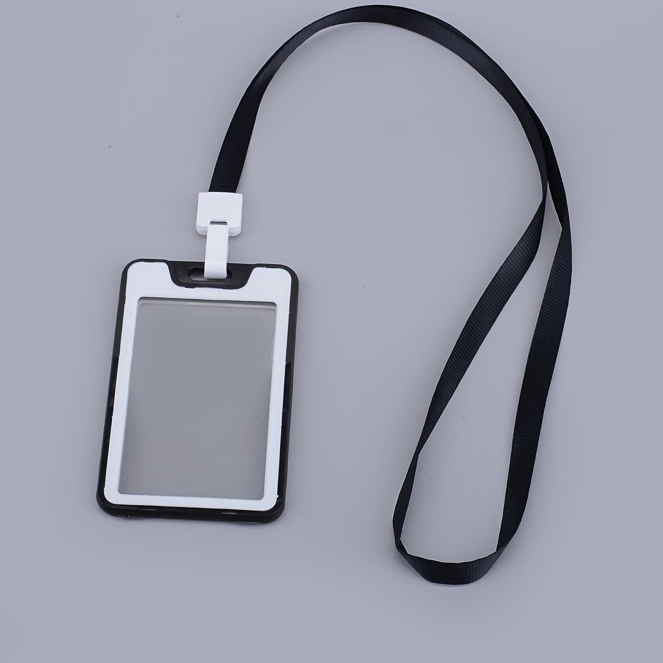 Cute And Convenient: Vertical Badge Card Holder - Temu Canada