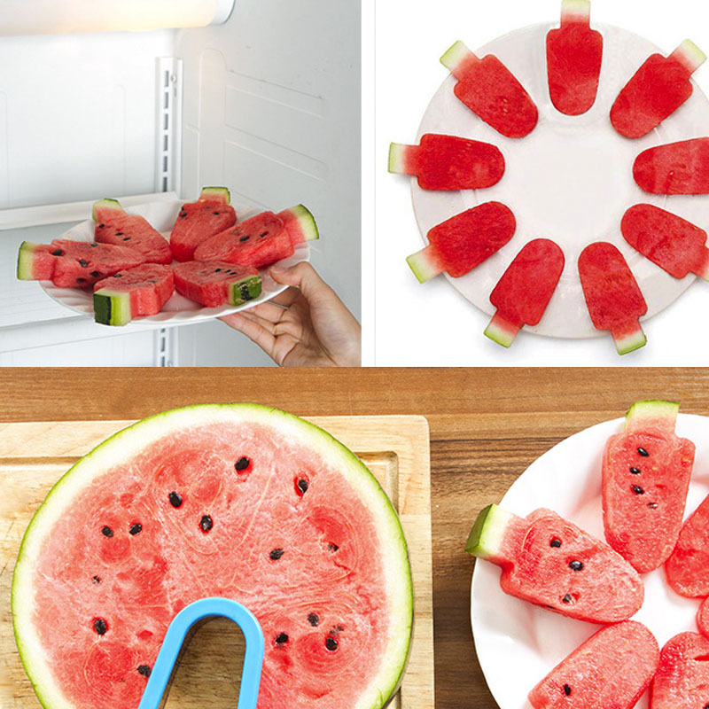 Stainless Steel Watermelon Cutter Kitchen Gadgets Salad Cute Tree Design Fruit  Slicer Cutter Tools Accessories