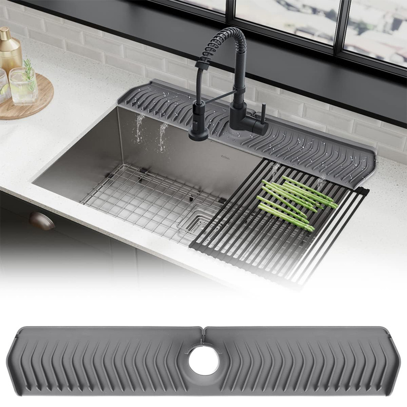Silicone Sink Mat Kitchen Sink Protectors For Kitchen Sink - Temu