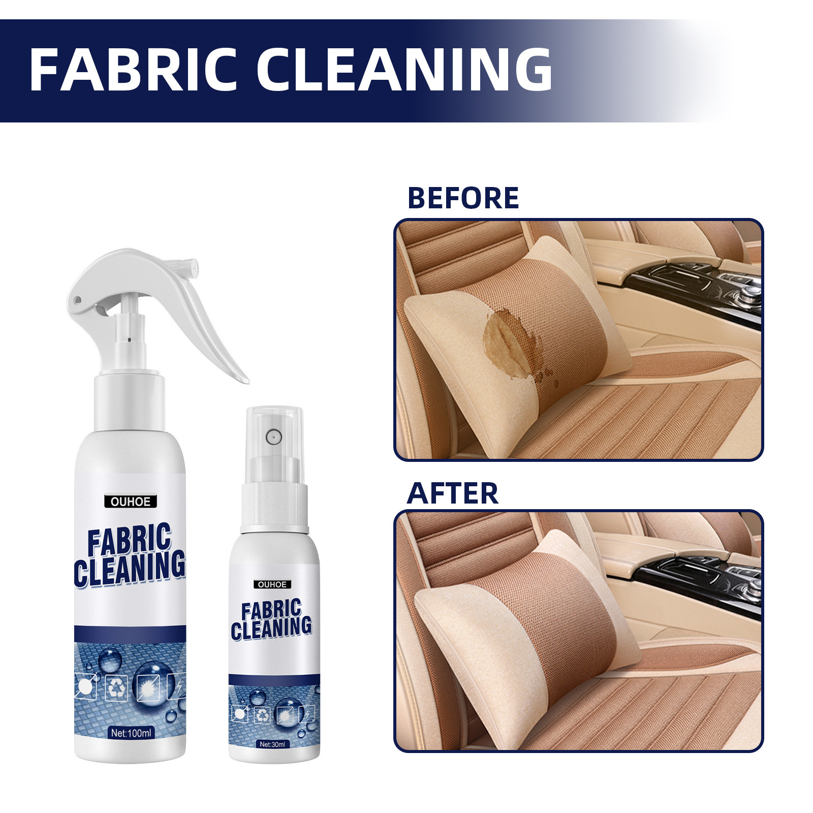 Multi purpose Car Detailing Spray: Safely Clean Leather - Temu
