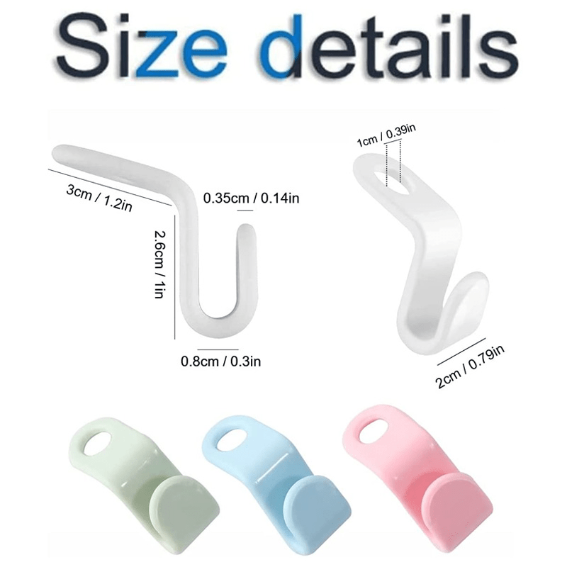 Mini Clothes Hanger Connector Hooks Hanger Extender Clips Cascading Plastic  Wardrobe Organizer Rack Holder Closet Space Saving