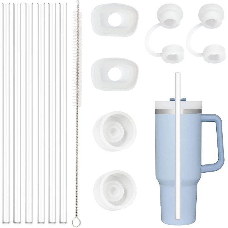 Reusable Leakproof Seal Kit: Compatible With Stanley Cup 1.0, Includes  Straw Covers, Spill Stopper & Leak Round Stopper - Silicone Spill Proof  Stopper - Temu