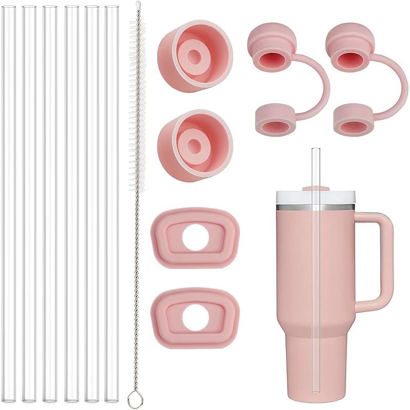 Silicone Straw Covers – Hannah's by the lake