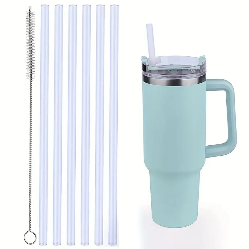 PDTO Straw Covers for Stanley 30/40 OZ Tumbler Cup Reusable Silicone Straw  Tip Topper – the best products in the Joom Geek online store
