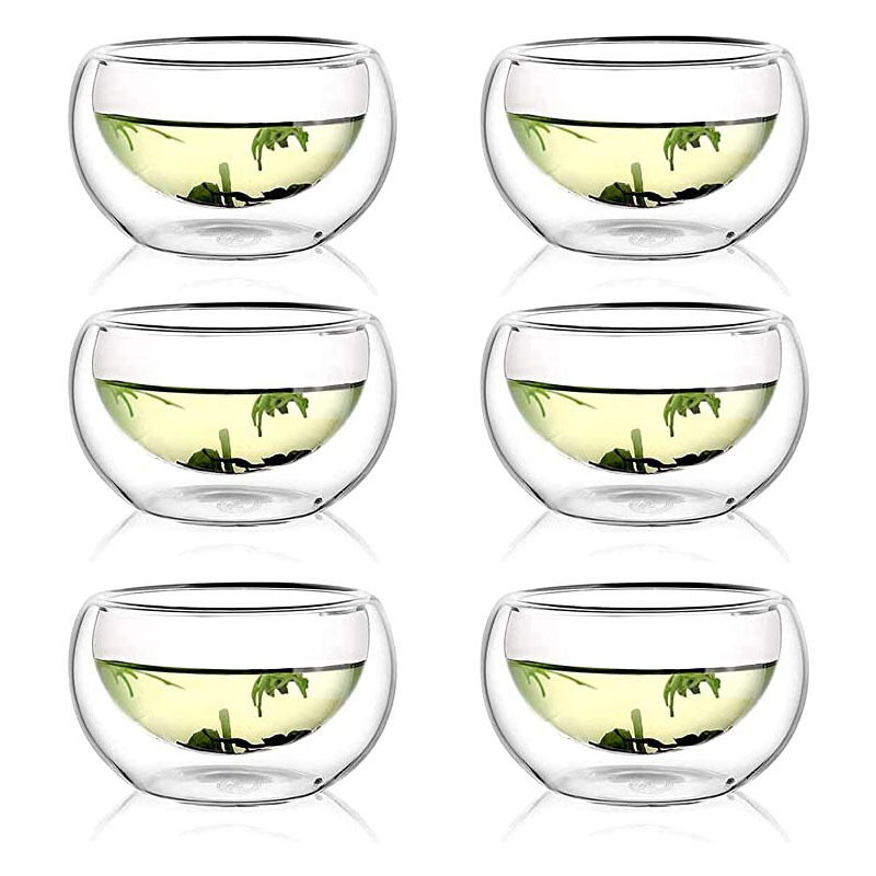 Clear Glass Lovely Tea Cup 50ml / 1.69oz