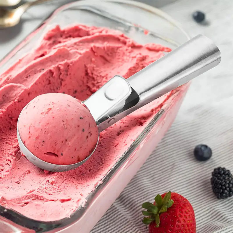 Stainless Steel Ice Cream Digger, Household Ice Cream Spoon, Fruit