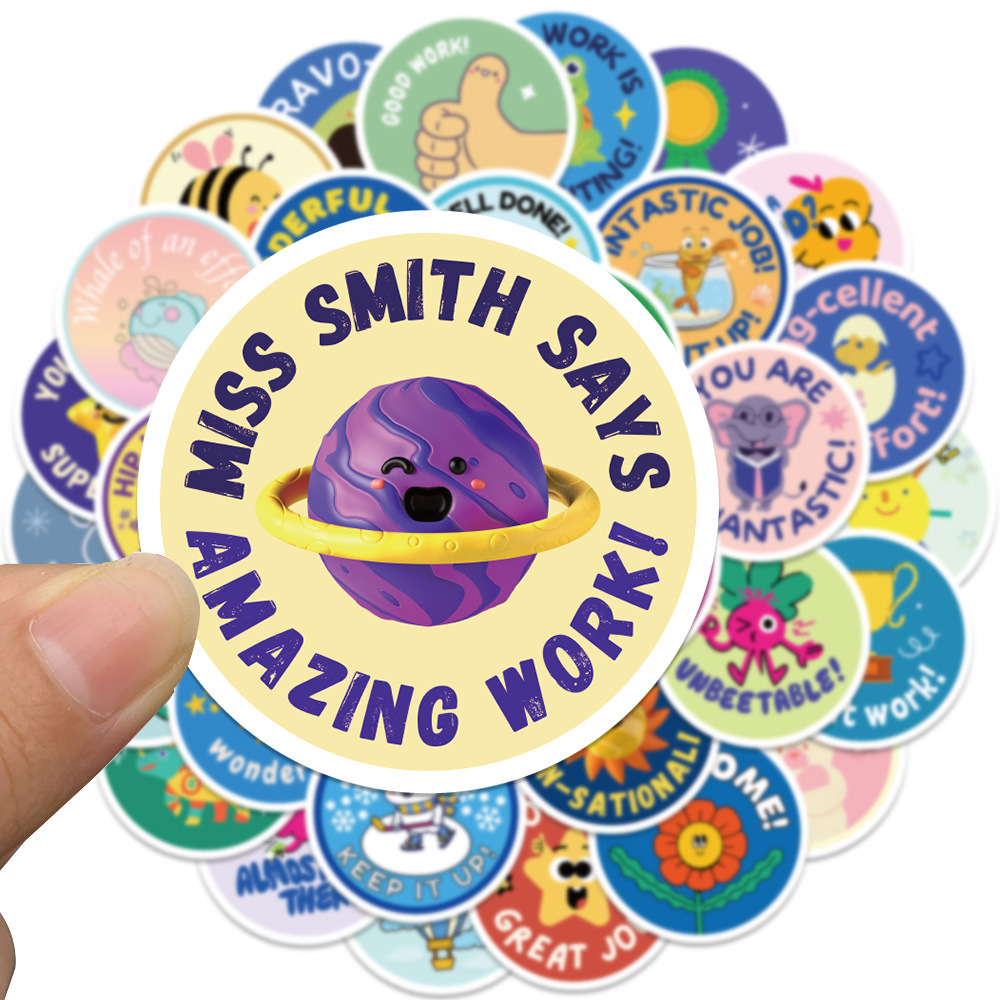 100pcs Inspirational Stickers for Water Bottles, Awards Incentive Stickers for Students Teachers, Affirmation Motivational Stickers for Adults