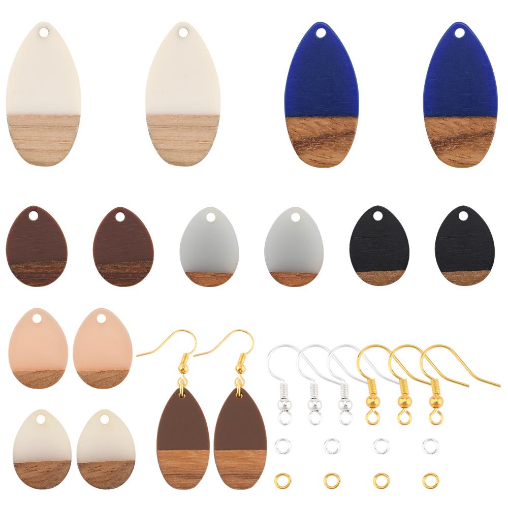 Sublimation Earring Blanks Circle Oval Rhombus Water Drop Shaped