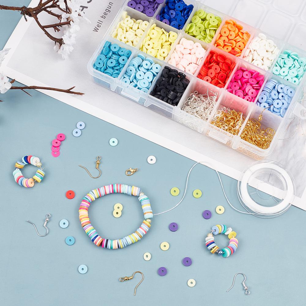 50pcs Mix Color Stainless Steel Earring Hook Clasps With Plastic