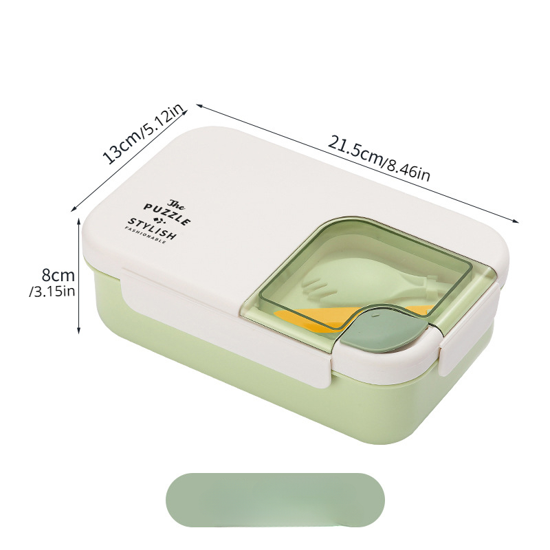 Multi-grid Lunch Box, Microwave Oven Heating Pp Bento Box, Oval Cute  Cartoon Portable Plastic Meal Box, Home Kitchen Supplies For Teenagers And  Workers At School, Classroom, Canteen, Back To School - Temu