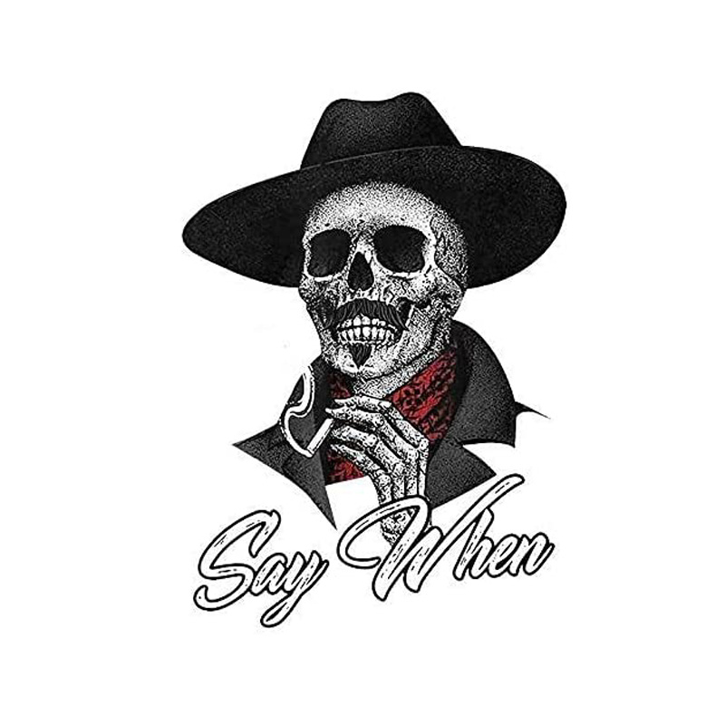 western skull tattoos