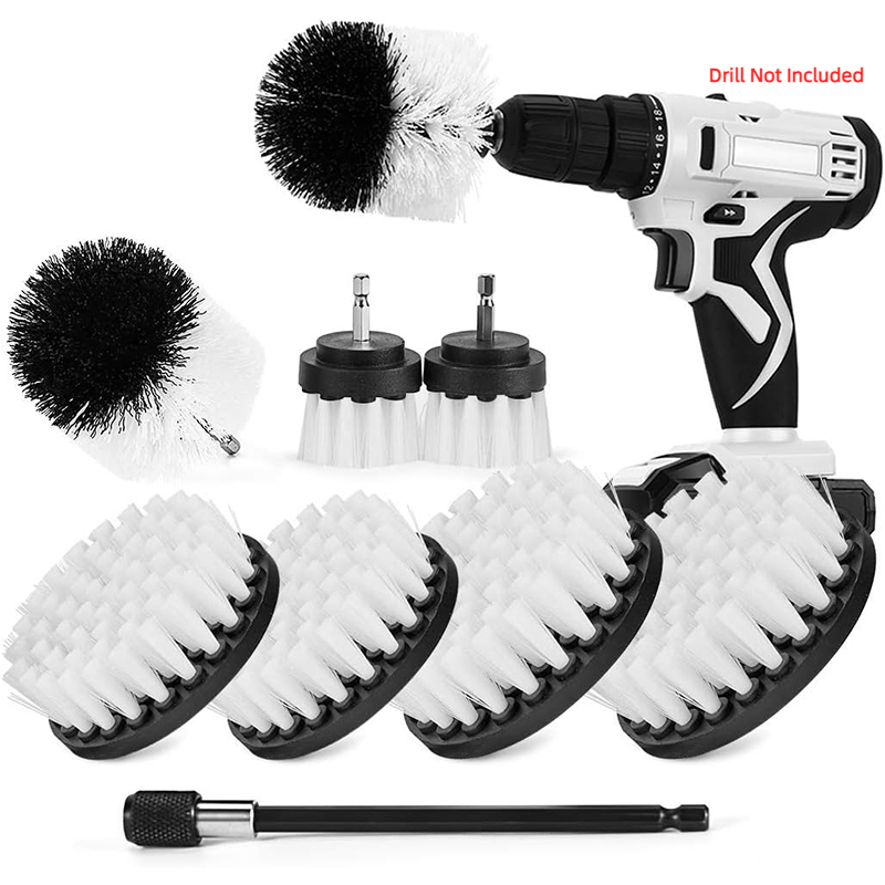 Drill Brush Set Power Scrubber Wash Cleaning Brushes Tool - Temu Canada