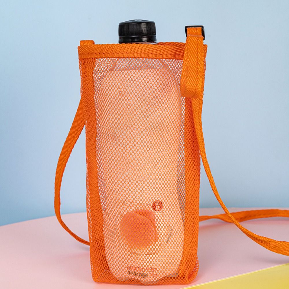 Mesh Clear Water Bottle Carrier Bag Lightweight Water Bottle - Temu