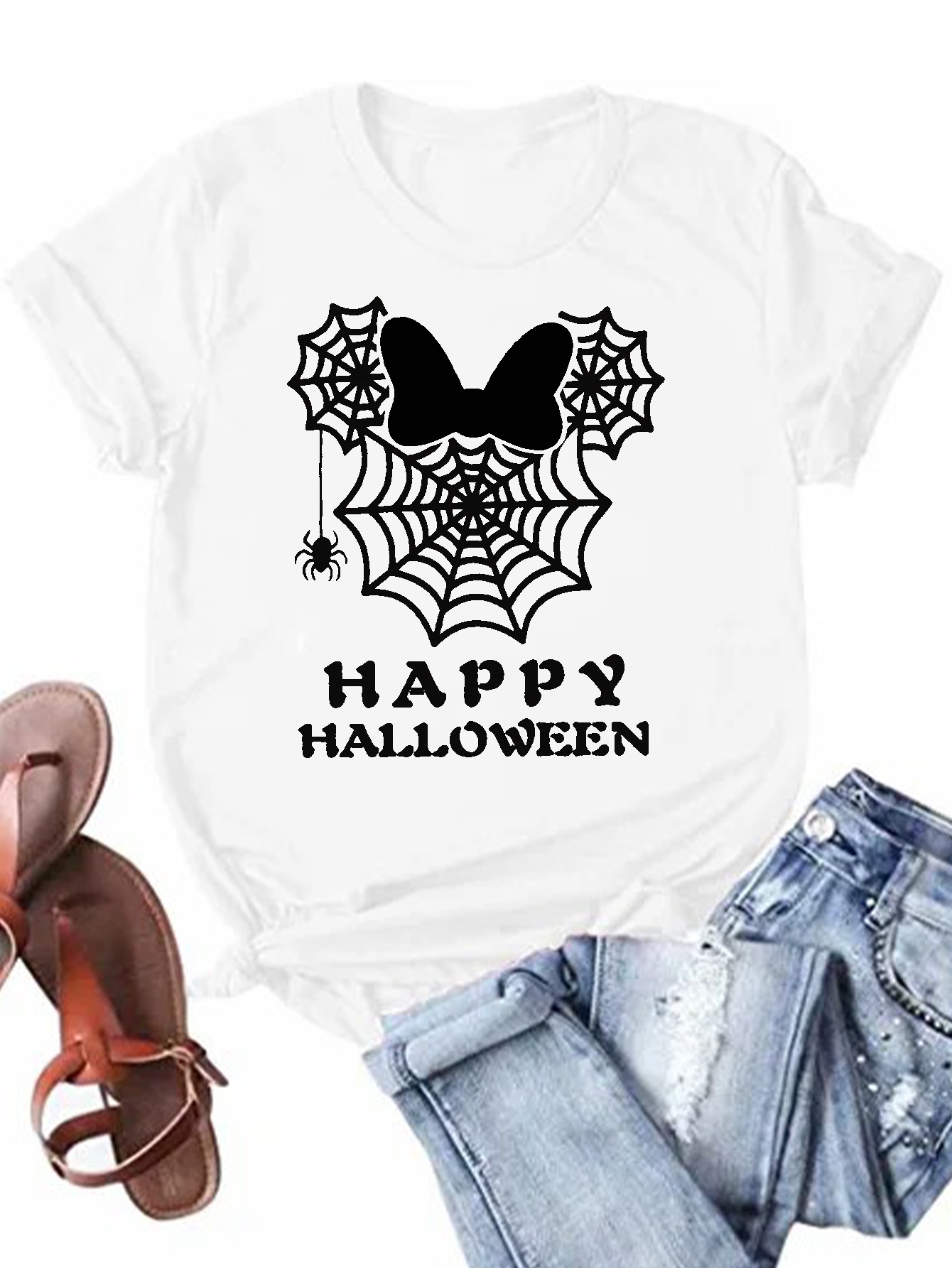 Camiseta Happy Halloween Dia das Bruxas Terror Estampa Total