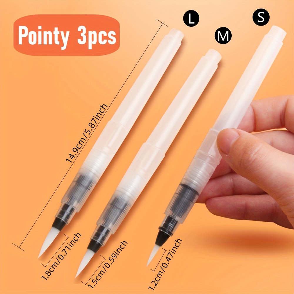 Watercolor Brush Pens Refillable Water Brush Pens For - Temu
