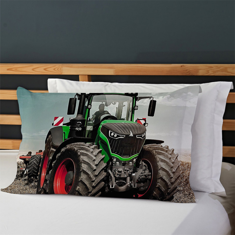 2/3 teiliges Bettbezug set 3d traktor druck 100 % Mikrofaser - Temu Germany