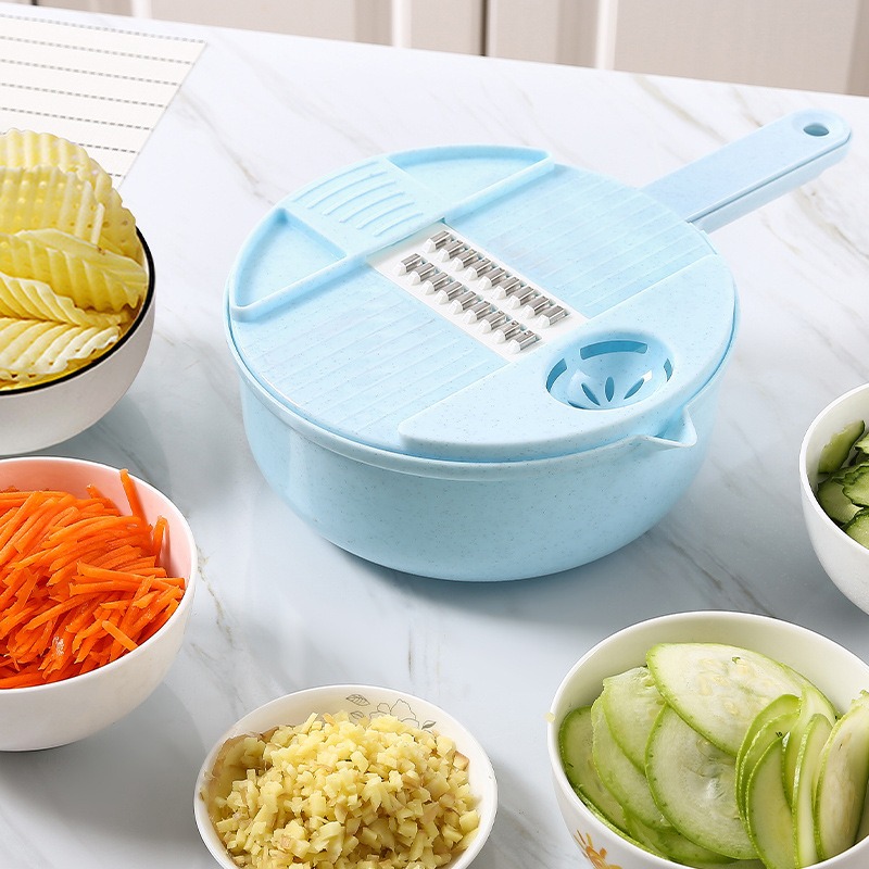 Kitchen Multi-functional Vegetable Cutter Peeling Potato Shreds