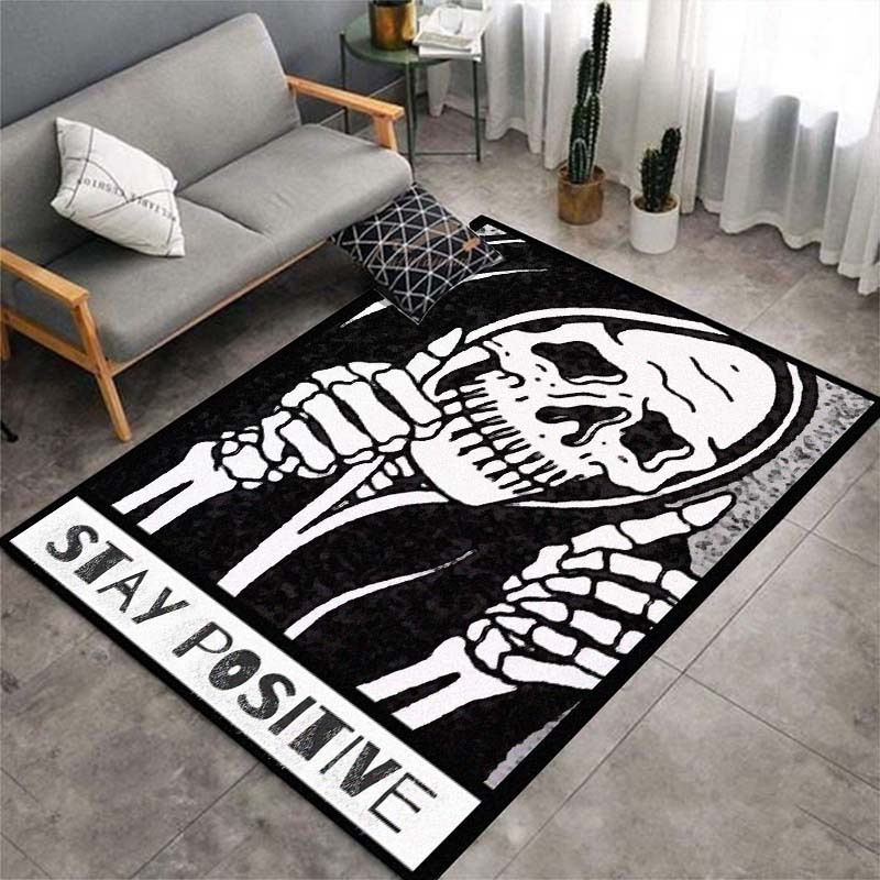 Gothic Skull Kitchen Rugs, Halloween Laundry Room Rug, Extra Long Oriental  Hallway Rug Runner Kitchen Mat, Soft Non Slip Carpet For Hall Living Room  Bedroom Sunroom Hardwood Floors Halloween Decor Room Decor