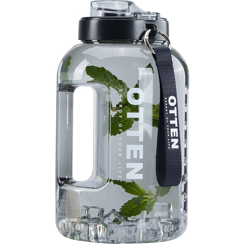 Sports Water Bottles 20 Oz BPA Free Leak Proof Tritan Plastic Dark
