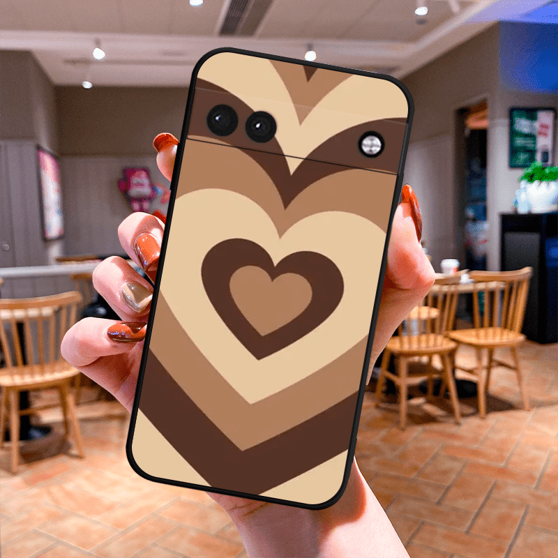 

Cute Love Tpu Anti-fall Protective Silicon Soft Shockproof Phone Case For Pixel 6a 7 7a Pro