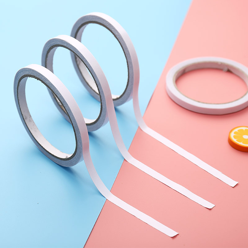 5pcs Strong Ultra thin Double Sided Tape Transparent Stationery