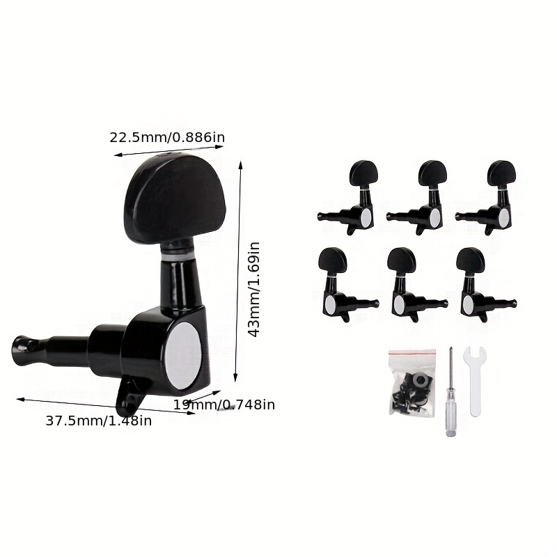 Electric Guitar String, Tuning Pegs Tuner, Machine Heads