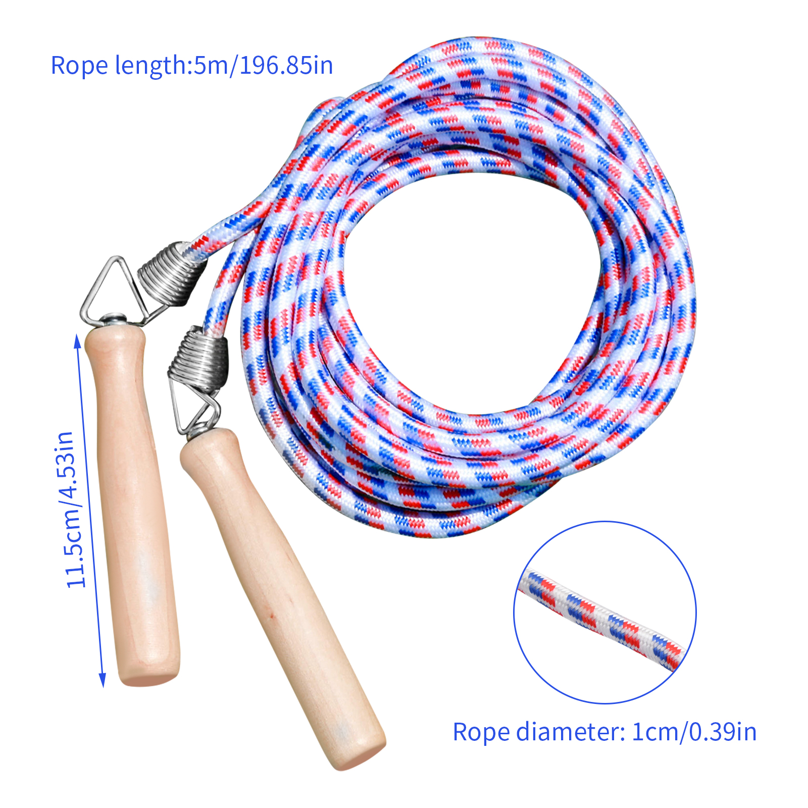 Long Skipping Rope, Équipes De Saut À La Corde Pour Plusieurs Joueurs  (différentes Tailles À Choisir) - Temu France