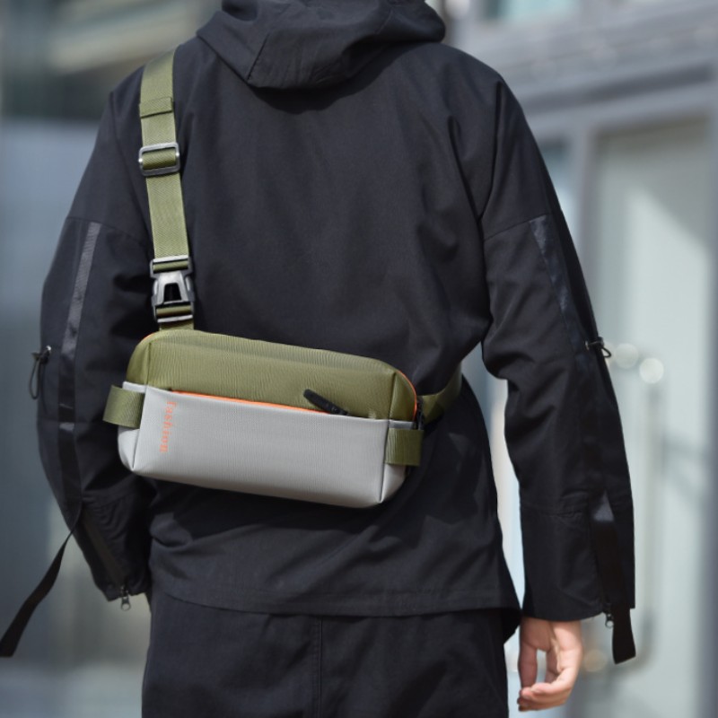 2023 New Men's Fashion Waterproof Casual Bum Bag Cross Body Bag