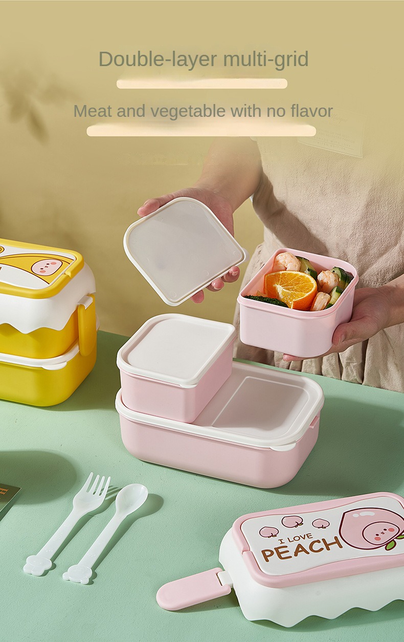 Independent Frame Lunch Box Portable Microwave Heating Lunch - Temu