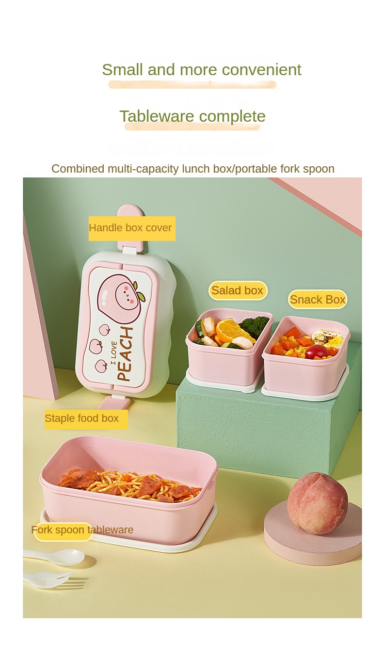 Independent Frame Lunch Box Portable Microwave Heating Lunch - Temu