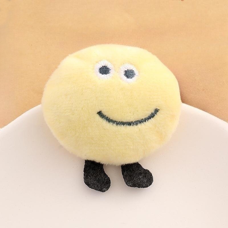 1pc Cartoon Plush Fridge Magnets Whiteboard Sticker Office Decor