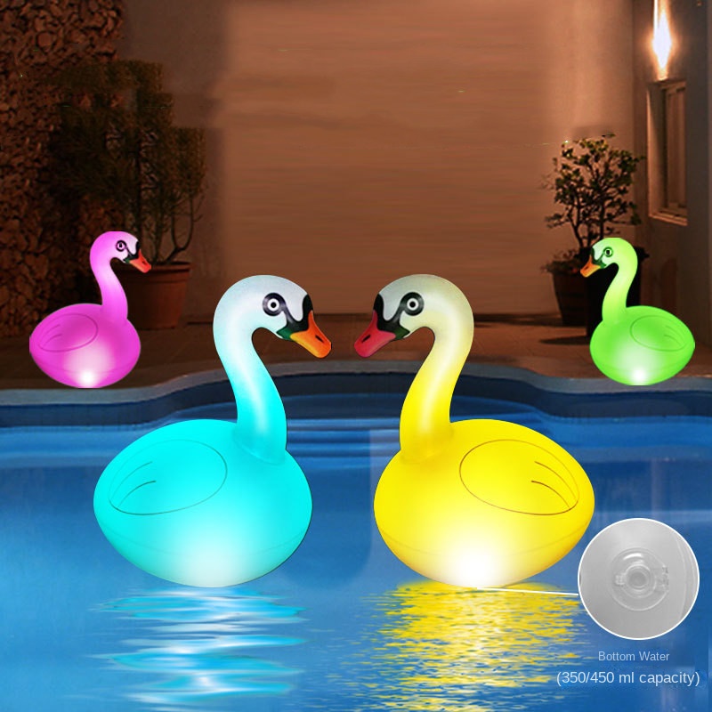 2pcs Lumière de piscine flottante solaire, éclairage de piscine LED avec  éclairage d'étang à changement de couleur pour la décoration de jardin