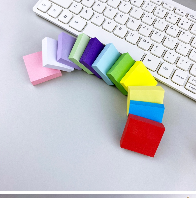 Mini Sticky Note Paper Colored Small Square Convenience - Temu