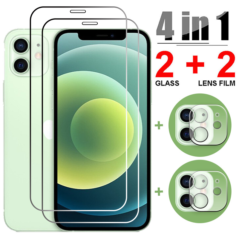 Vidrio Templado 4in1 Iphone 14 15 Pro Max Plus Protector - Temu Chile