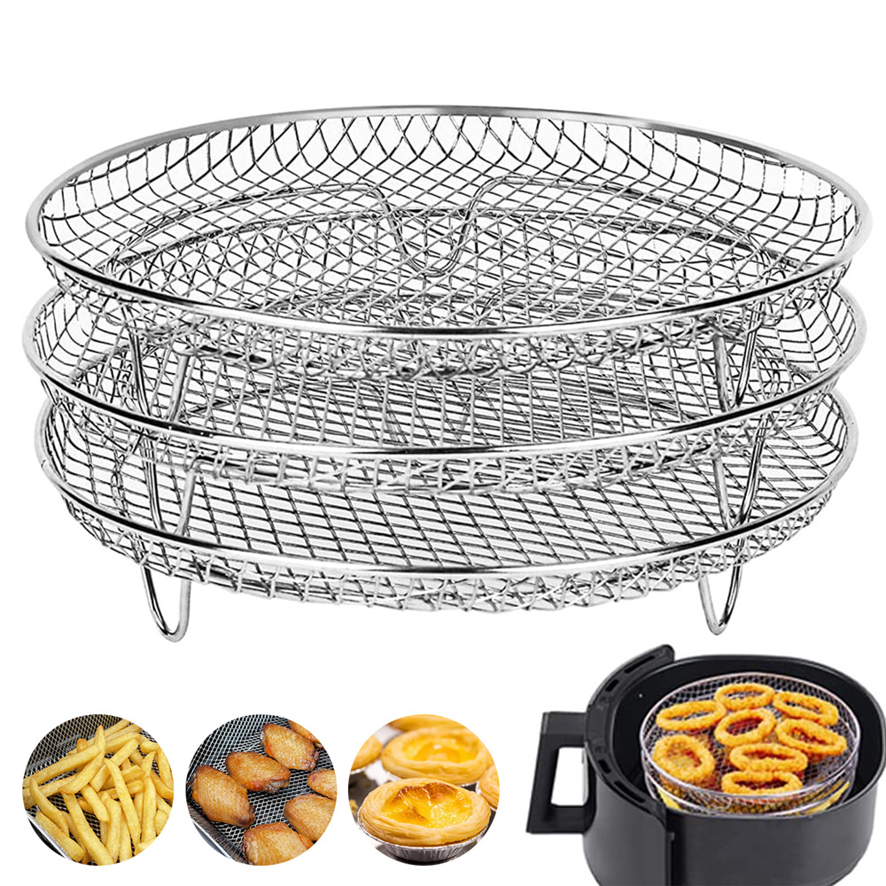Bbq Roasting Rack Compatible With Most Air Fryer Air Fryer - Temu