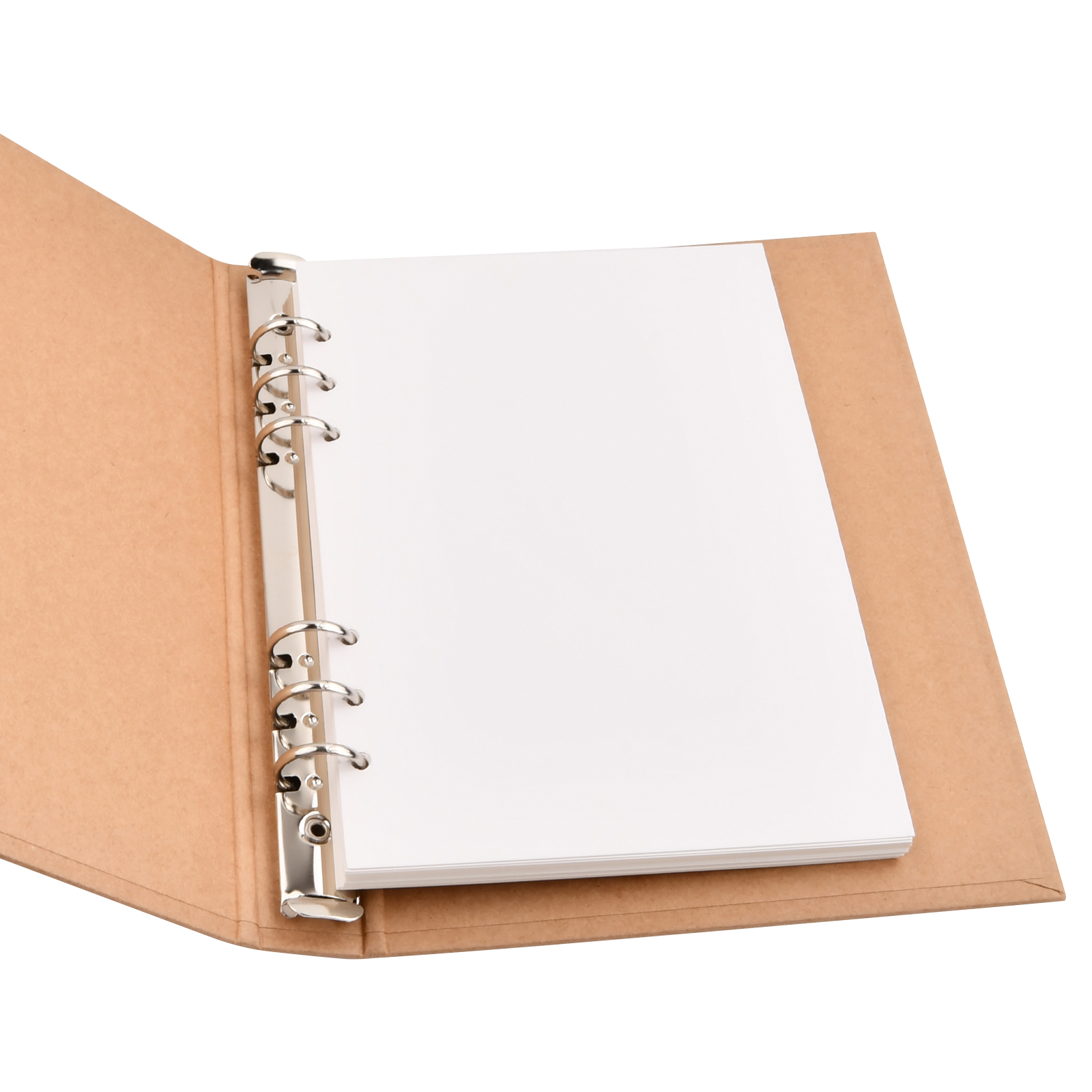 1Pc A5 A6 calendrier à feuilles mobiles classeur livre cahier Album  Scrapbook anneau de rangement 
