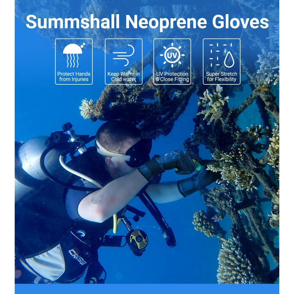 Wetsuit Gloves Neoprene Diving Gloves Thermal Anti slip - Temu