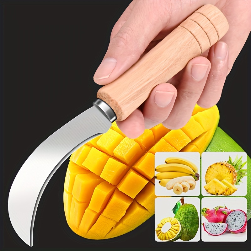 Commercial cutting knife, small curved knife, special knife for sausages,  stainless steel multifunctional fruit knife - AliExpress