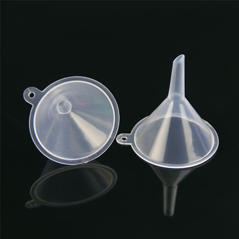 10pcs Mini Funnel Multifunctional Funnel for Bottle Filling Perfumes Chemicals