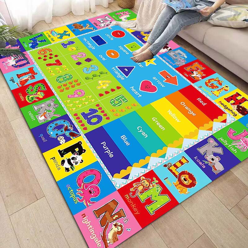 Dinosaur Play Mat, Cotton Play Mat, Mat With Removable Cover, Thick Foam Mat.  