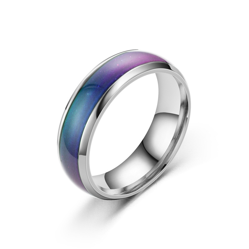 Mood Ring Men Jude Jewelers Temperature Sensitive Stainless Steel