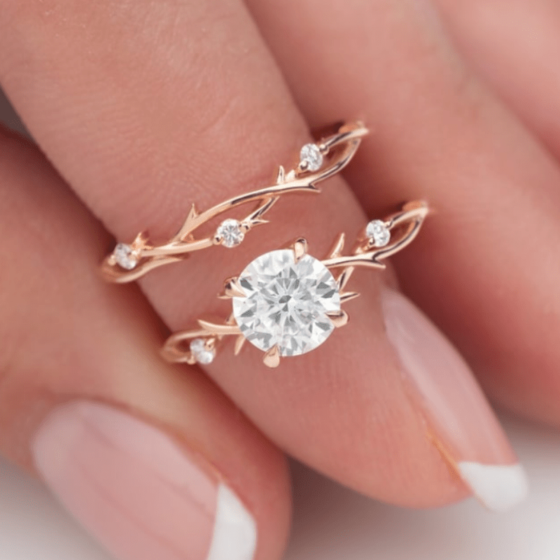 Heart Shaped Promise Ring Engagement Women's Ring Wedding Ring Size 5-10 -  Temu Italy