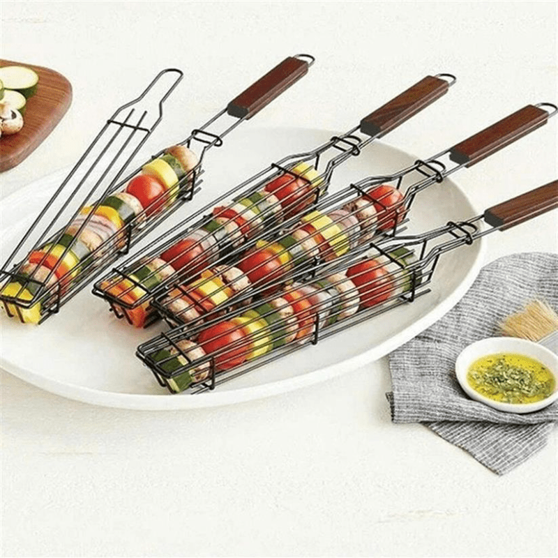 22PCS Camping BBQ Grill Accessories Stainless Steel BBQ Tools