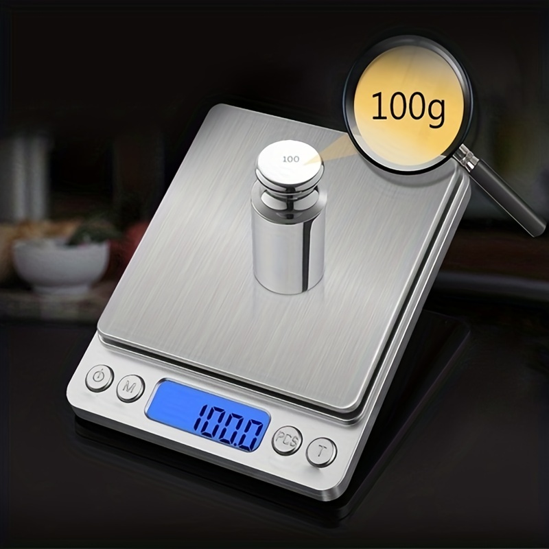 Digital Kitchen Scale Precision Scales Jewelry Weighing For - Temu