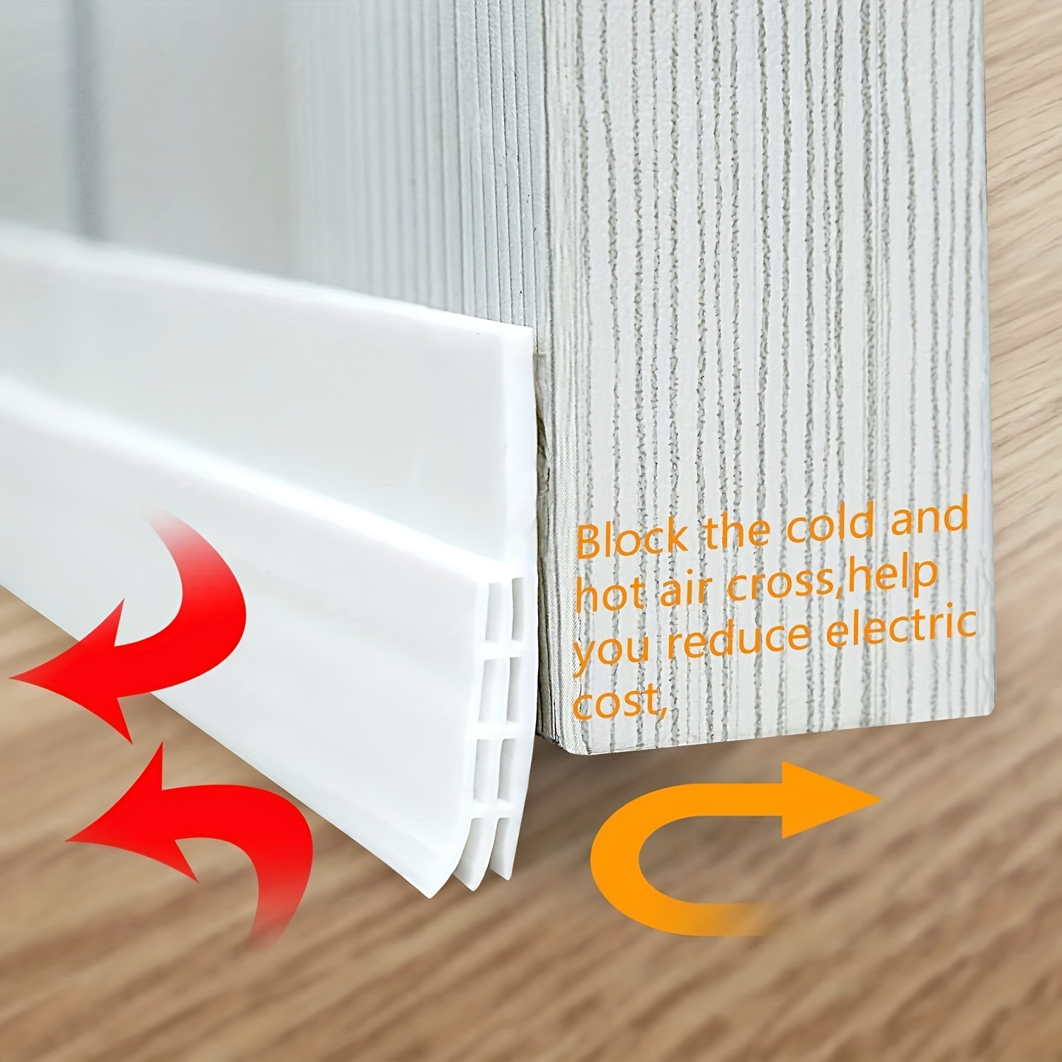 Door Draft Stopper: Block Dust Noise And Weather With This - Temu